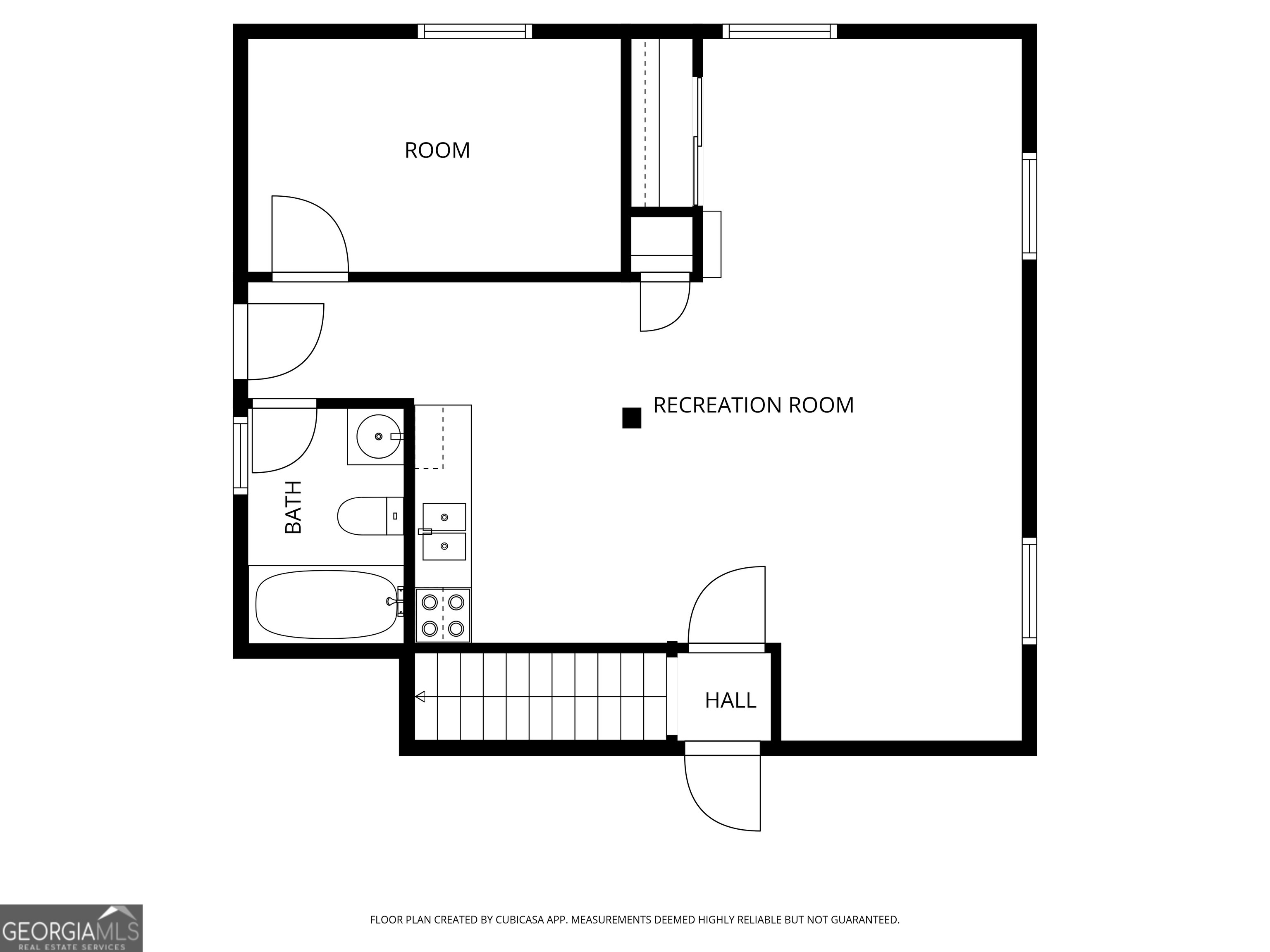 207 North View Pointe Drive LaGrange, GA 30241 - Photo 53 of 55 a picture of a floor plan