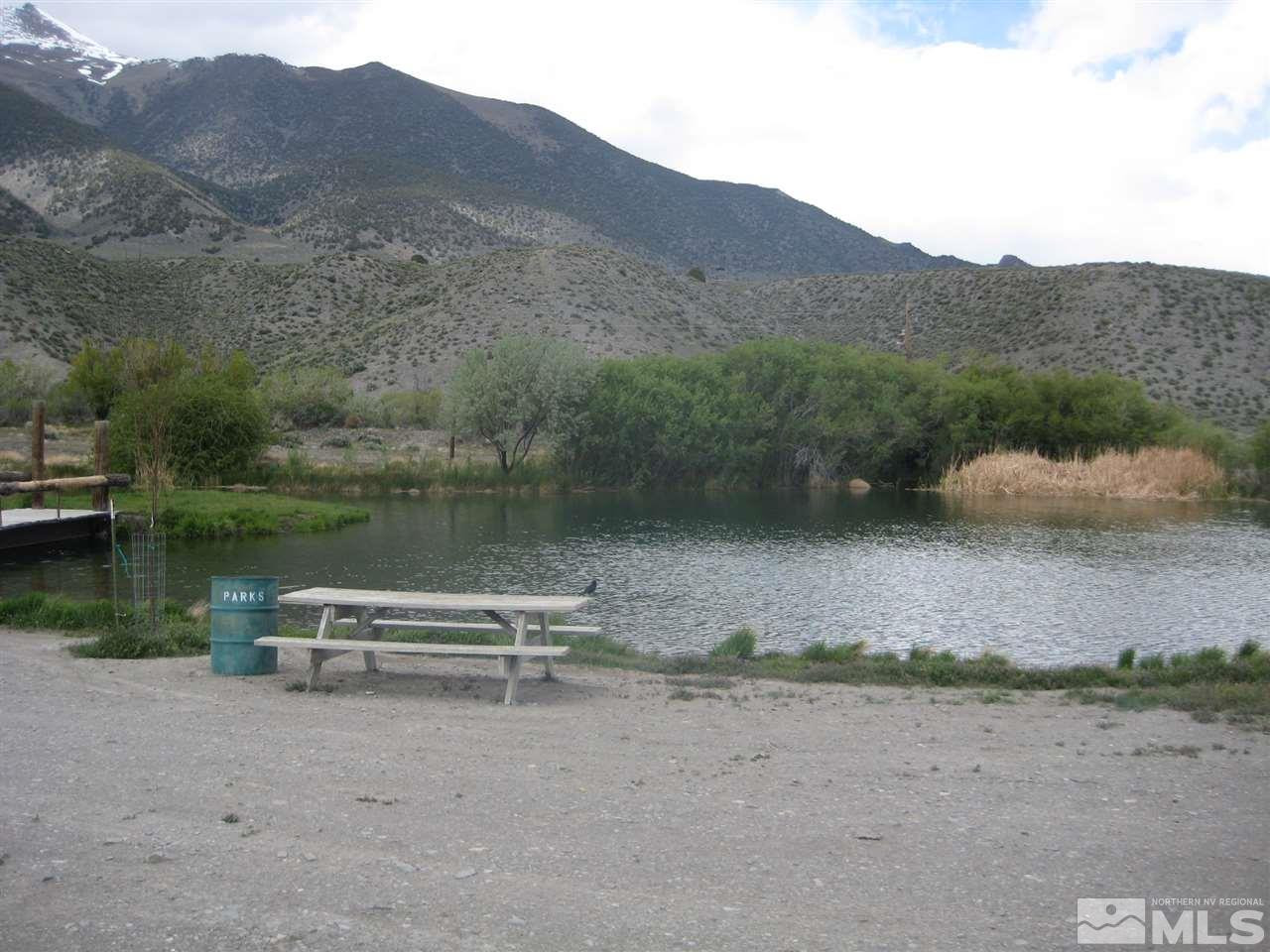 8 Modoc Lane, Unit 17 Kingston, NV 89310 - Photo 6 of 8 a view of a lake with a mountain in the background