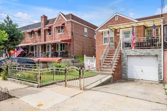 front view of a house with a porch