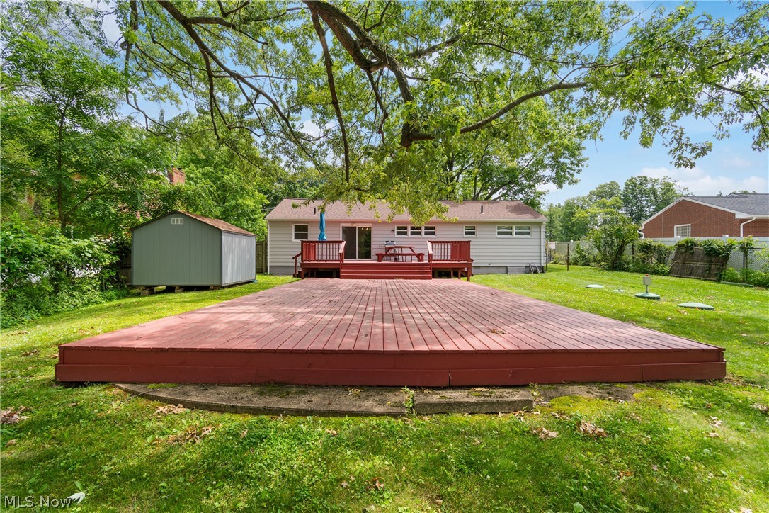 5768 Nolley Road Akron, OH 44319 - Photo 22 of 38 Yet another view of the deck