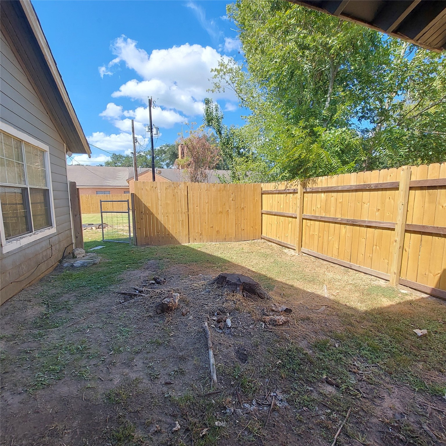 1025 6th Street, Unit A Hempstead, TX 77445 - Photo 9 of 11 Backyard has all new fence