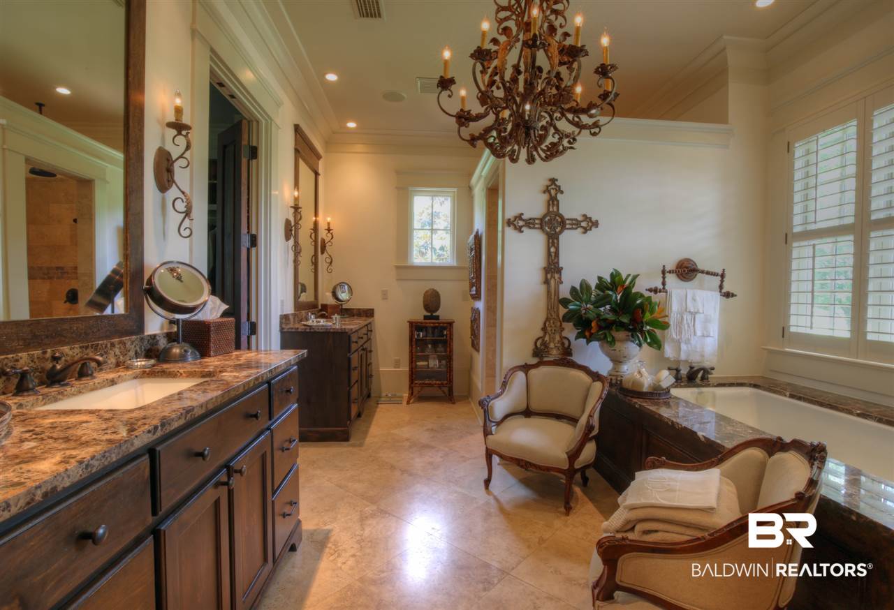 16351 Polo Club Road Fairhope, AL 36532 - Photo 26 of 50 2 water closets, 2 sinks, cast iron tub