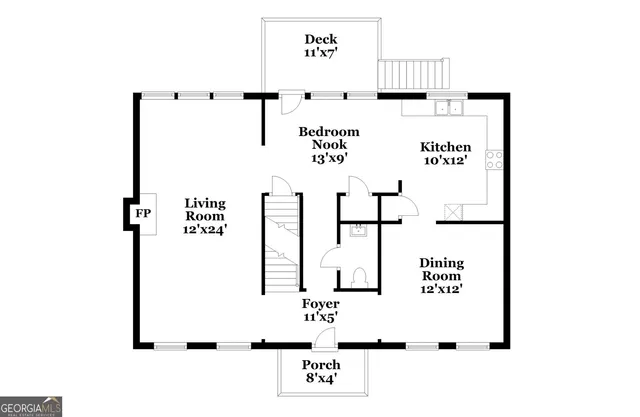 $2,210 | 6342 Milo Drive, Austell, GA 30168