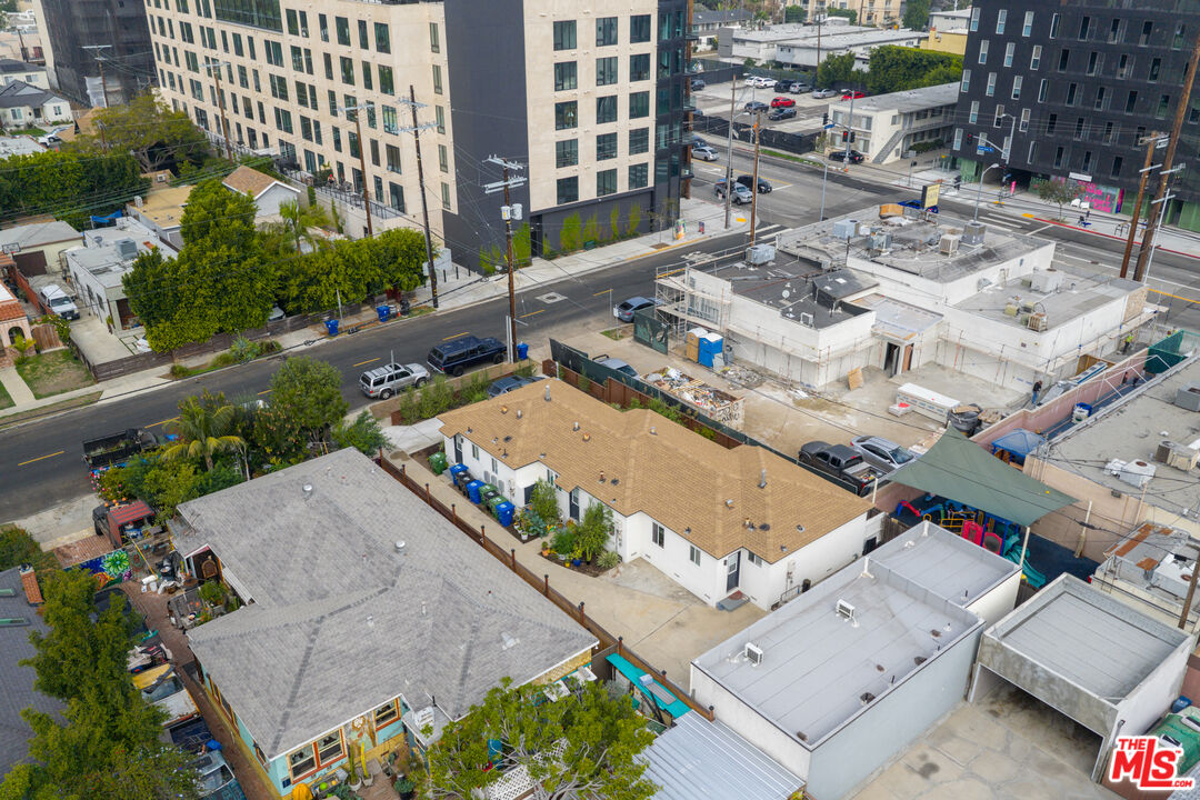 10720 Charnock Road Los Angeles, CA 90034 - Photo 11 of 33 an aerial view of a city with streets and trees
