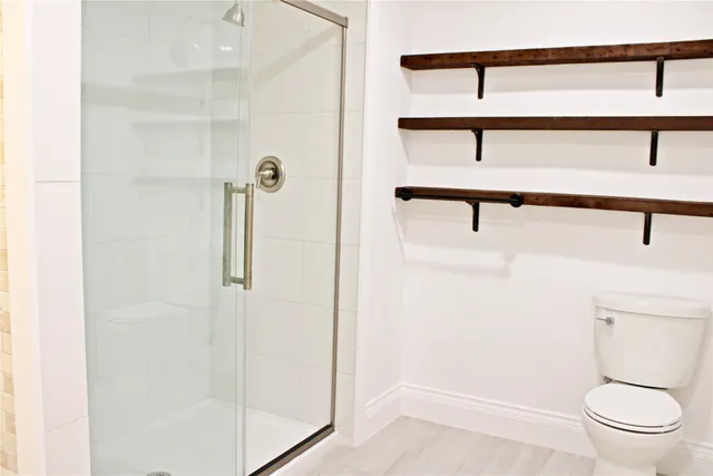 a view of a porch with a chair