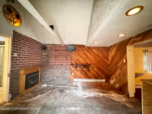 a backyard of a house