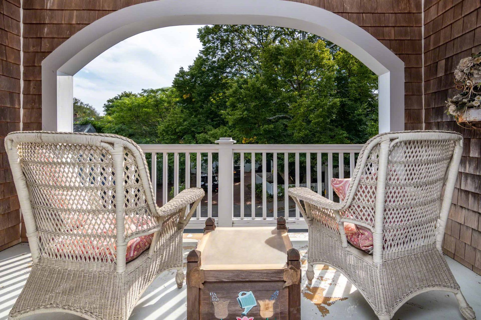 25 High Street Edgartown, MA 02539 - Photo 23 of 26 a view of balcony with furniture