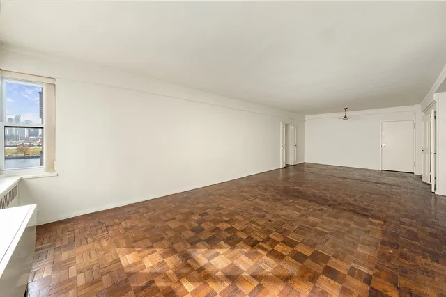 a view of empty room