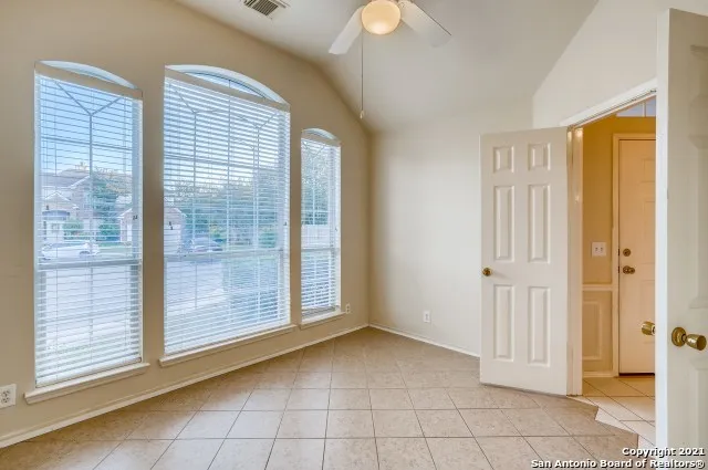 a view of an empty room with window