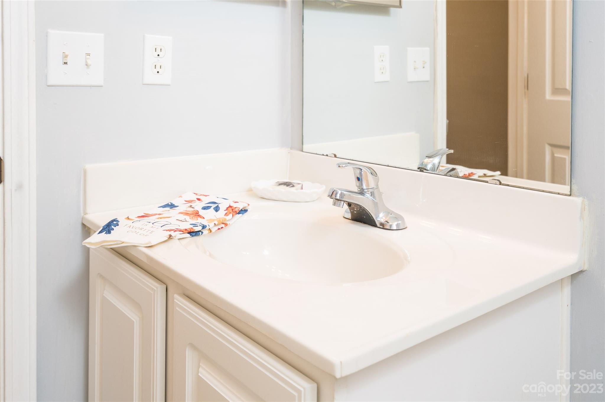 5908 Britt Lane Dallas, NC 28034 - Photo 12 of 22 a bathroom with a sink and a mirror