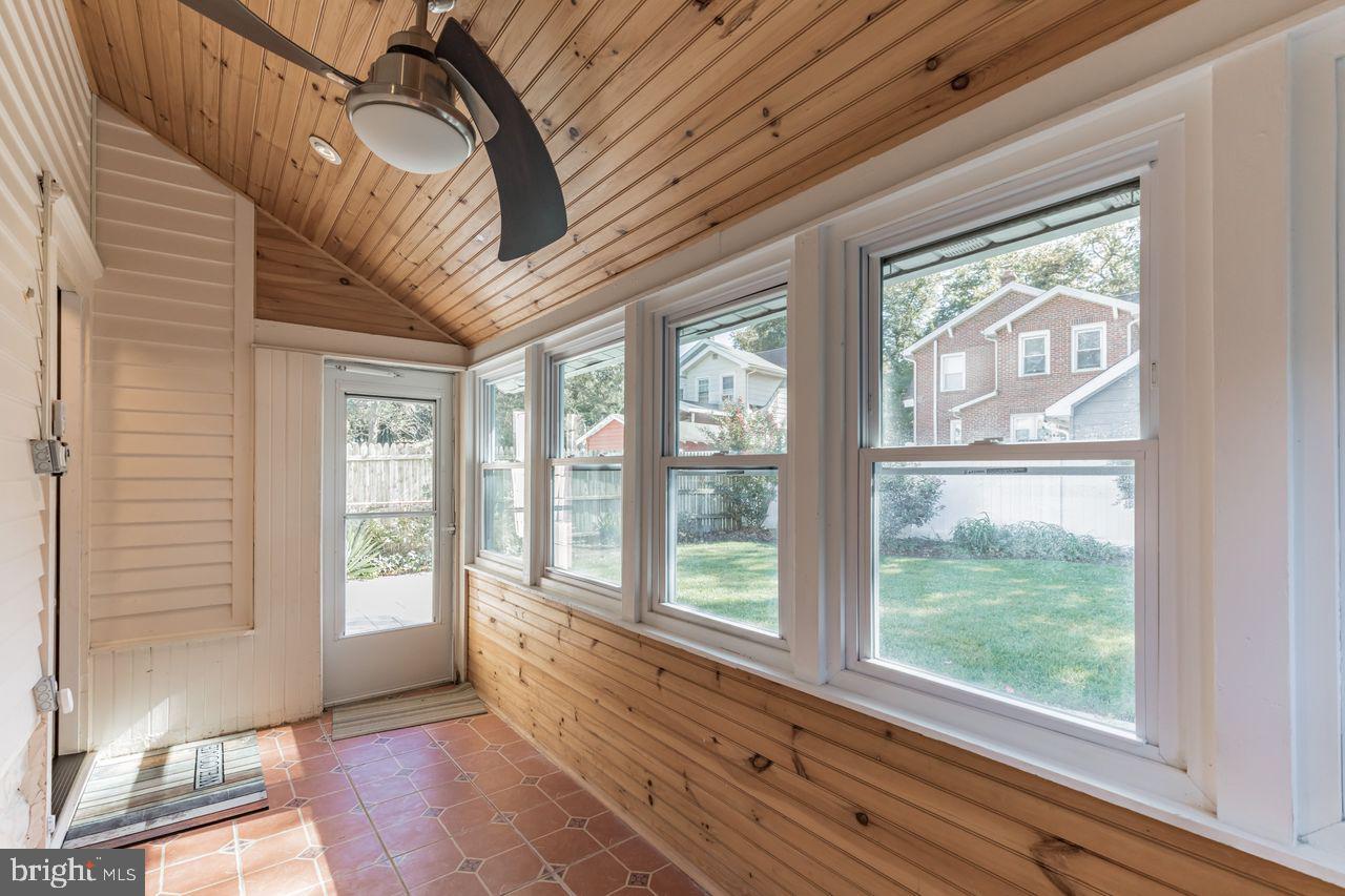 204 Princeton Road Audubon, NJ 08106 - Photo 21 of 22 a view of an entryway with a floor to ceiling window