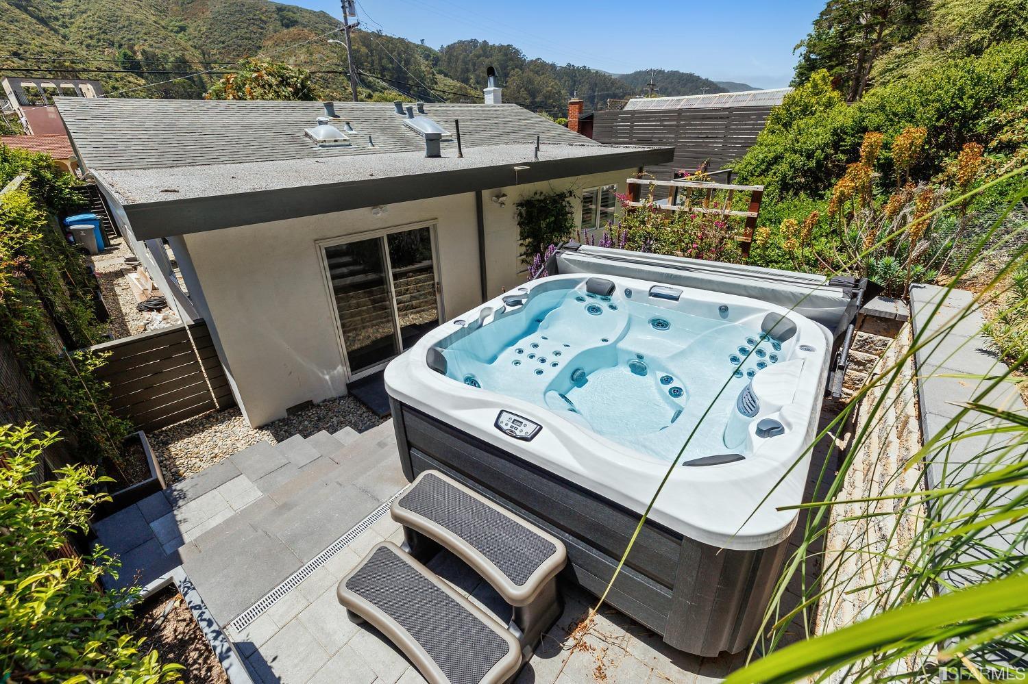 1615 Linda Mar Boulevard Pacifica, CA 94044 - Photo 31 of 41 an aerial view of a house with a flat screen tv