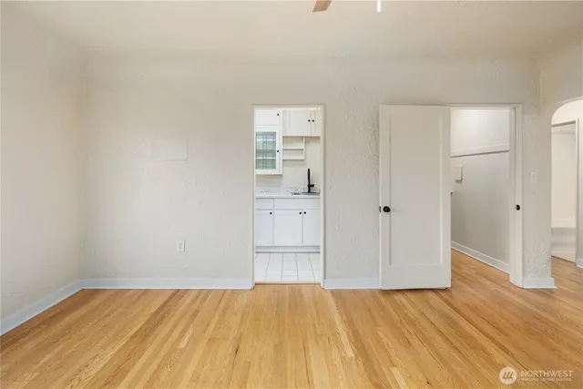wooden floor in an empty room