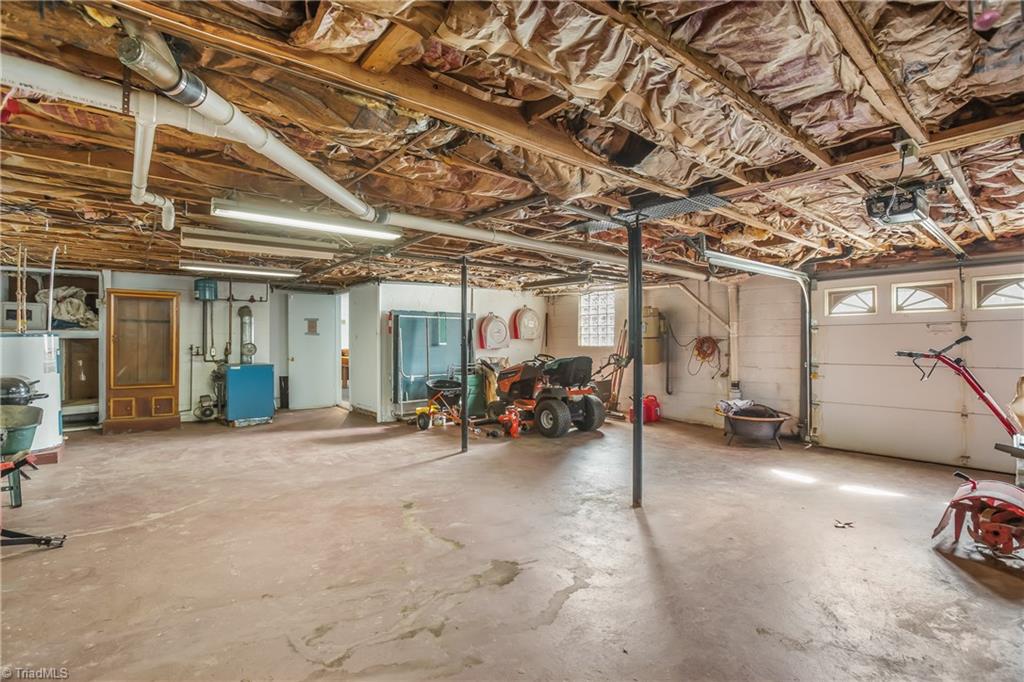 1331 Bethania-Rural Hall Road Winston-Salem, NC 27106 - Photo 31 of 47 Large Garage in the Basement