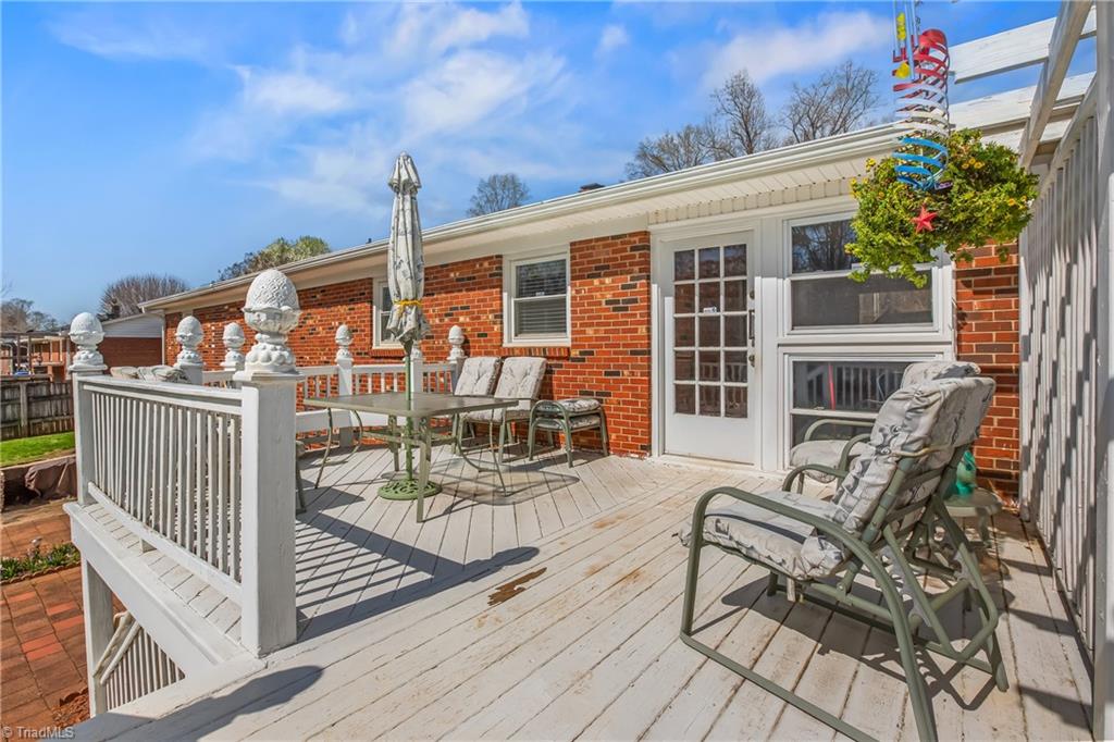 1331 Bethania-Rural Hall Road Winston-Salem, NC 27106 - Photo 34 of 47 BAck Deck