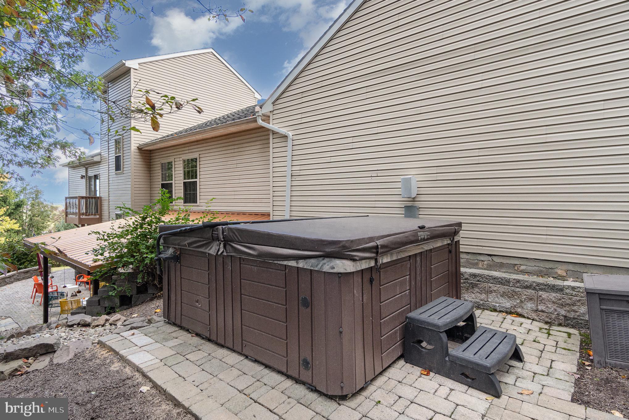 240 Clark Road Hershey, PA 17033 - Photo 60 of 65 Hot tub on separate patio