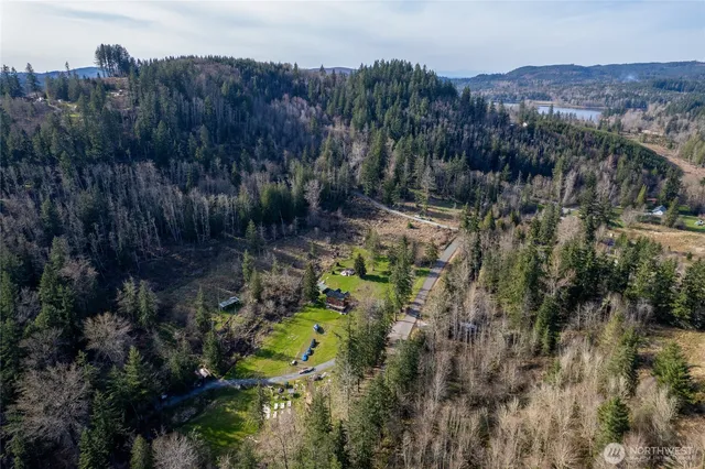 a bird view of location