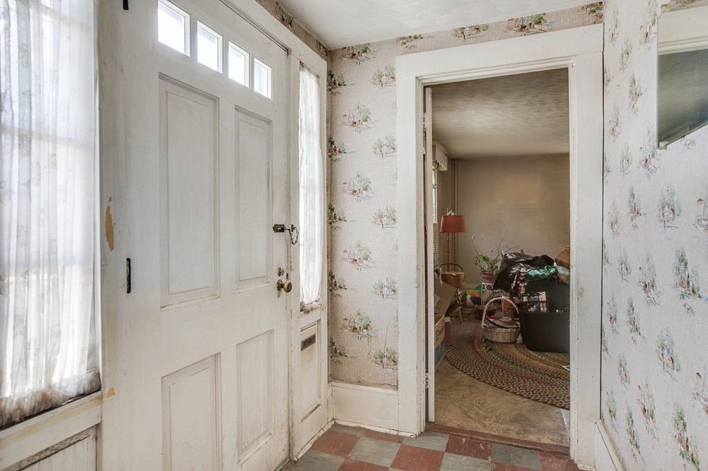 218 West Street Reading, MA 01867 - Photo 5 of 22 a bathroom with a glass door shower and a mirror