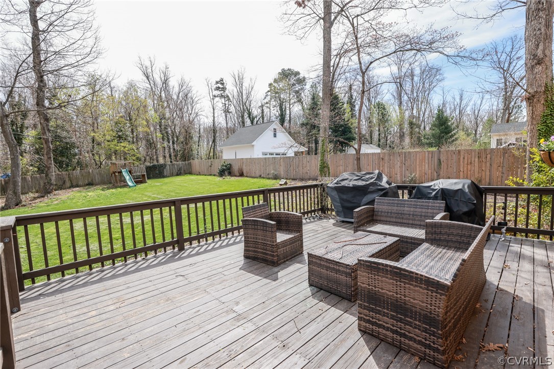 2909 Kenmore Road Richmond, VA 23225 - Photo 46 of 50 Rear deck perfect for entertaining