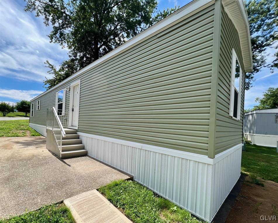 a view of outdoor space and deck