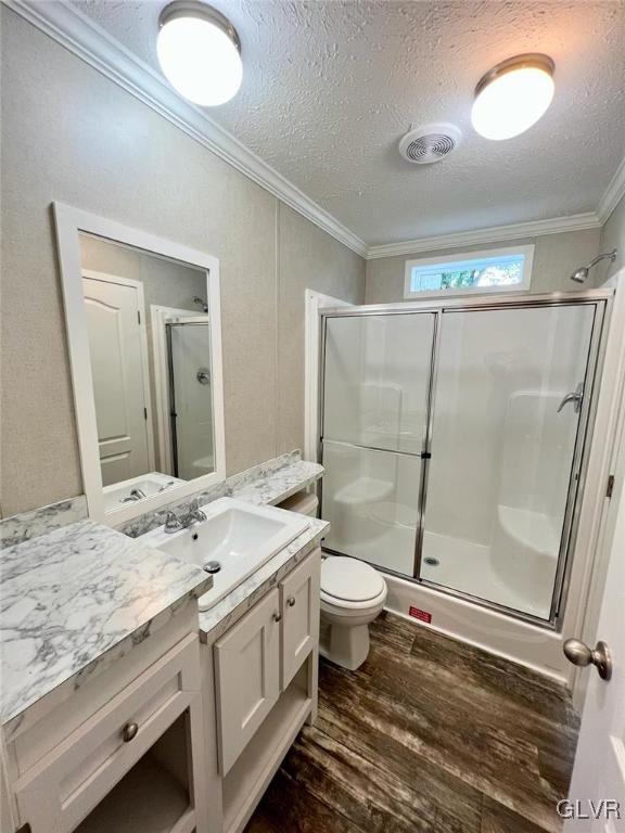 139 Country Club Road, Unit WHS108 Northampton, PA 18067 - Photo 3 of 7 a bathroom with a granite countertop sink toilet mirror and shower