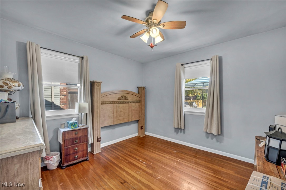 3285 Stoney Ridge Road Avon, OH 44011 - Photo 24 of 43 Bedroom featuring light wood finished floors and ceiling fan