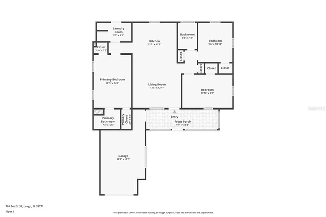 a picture of a floor plan