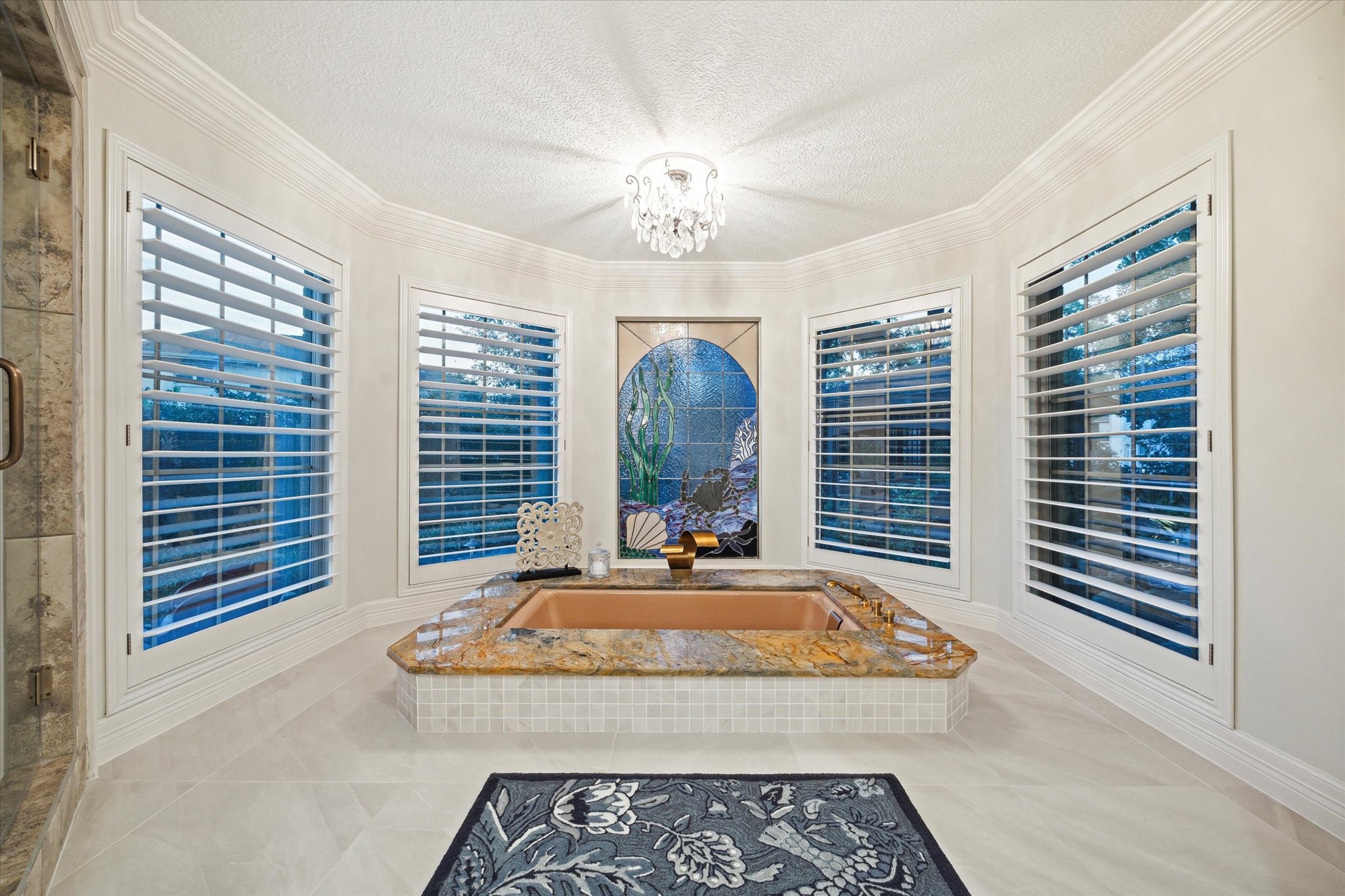 15406 Old Stone Trail Houston, TX 77079 - Photo 21 of 42 Relax in the soaking tub in Primary bathroom.