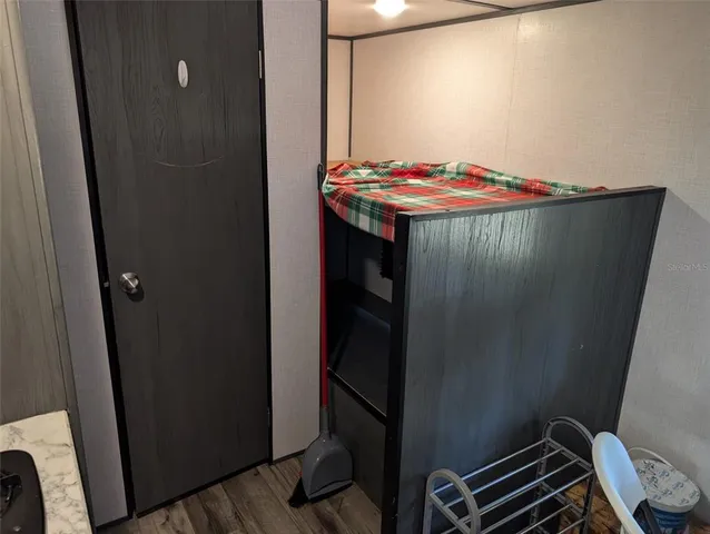 a backyard of a house