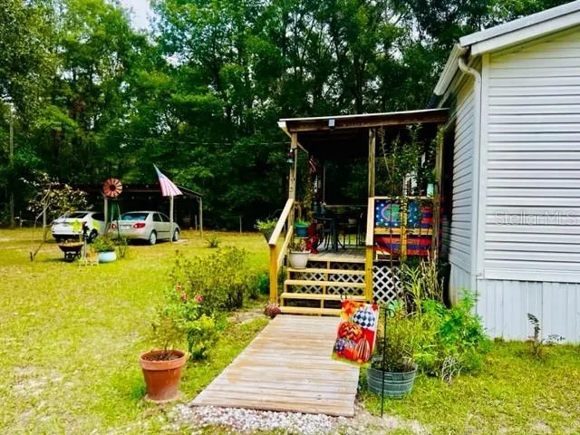 a childrens park with lots of swings and slides