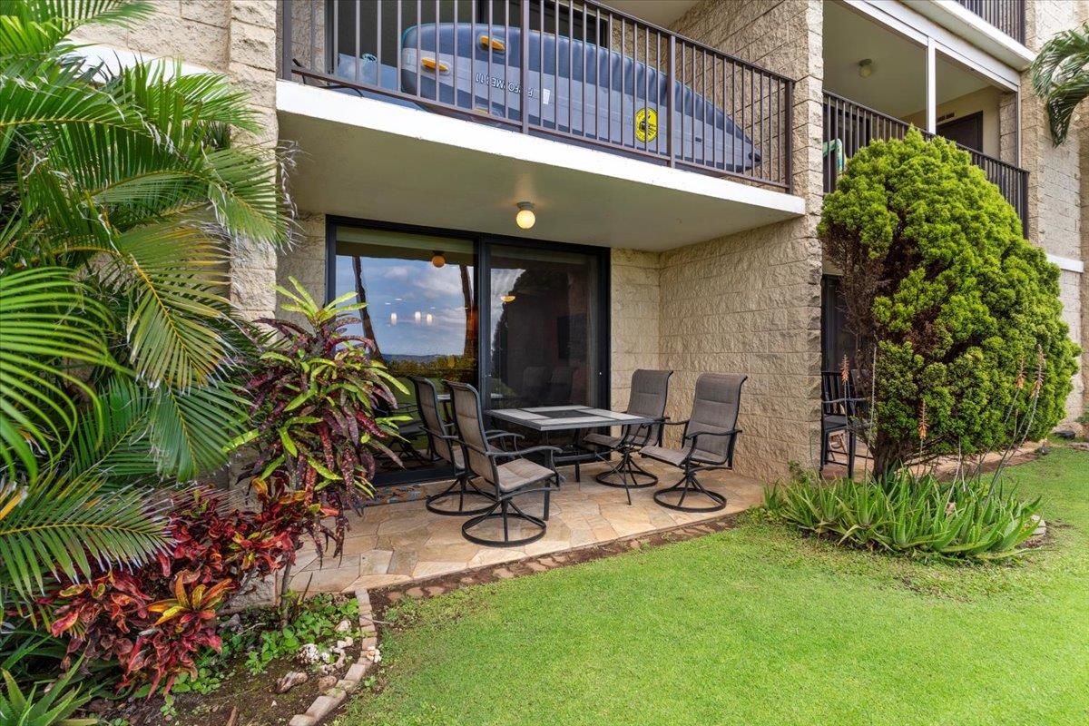 36 South Kihei Road, Unit 103 Kihei, HI 96753 - Photo 30 of 37 a view of a house with backyard porch and sitting area