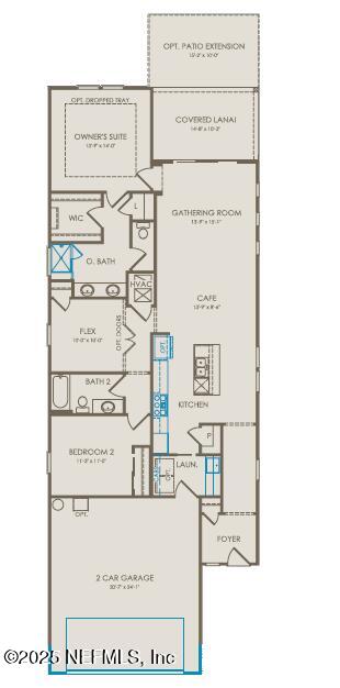 512 Goodwill Court Yulee, FL 32097 - Photo 34 of 34 Hallmark Floorplan