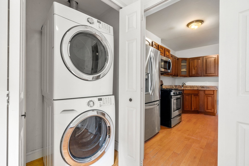 62 North Margin Street, Unit 2 Boston, MA 02113 - Photo 10 of 10 a view of a kitchen with washer and dryer