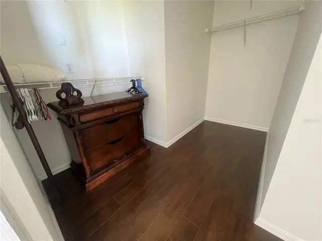 a room with storage and utility