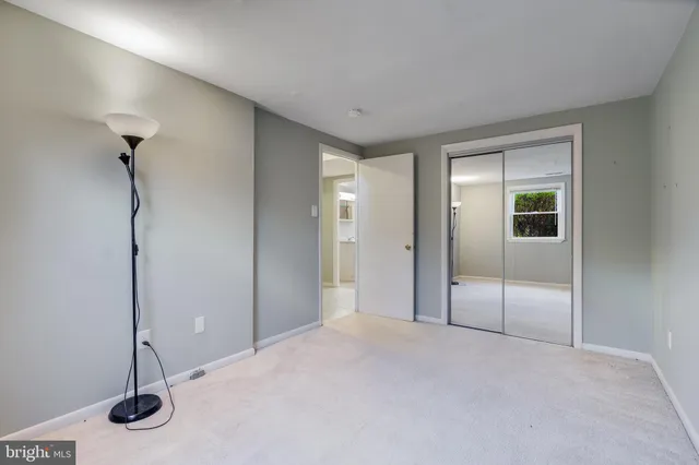 a view of empty room