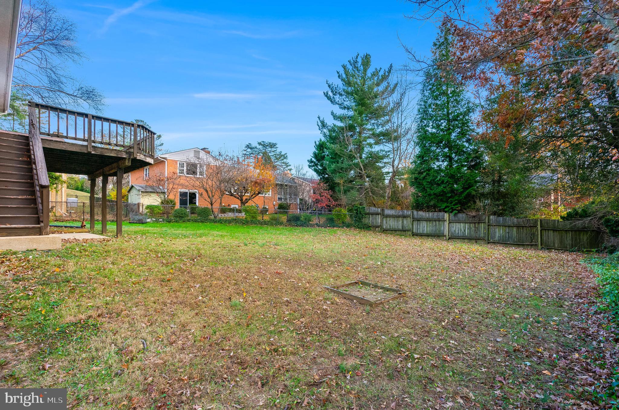 6503 Machodoc Court Falls Church, VA 22043 - Photo 34 of 34 a view of a house with backyard and porch