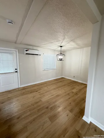 wooden floor in an empty room