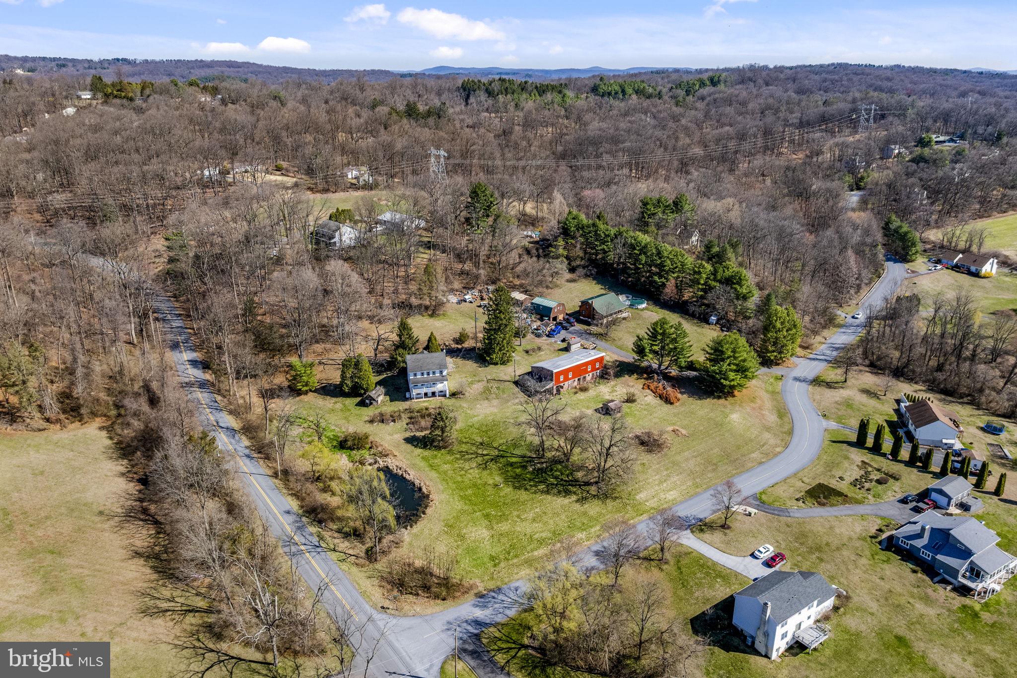 39 Gill Road Mohnton, PA 19540 - Photo 16 of 59 an aerial view of residential houses with outdoor space