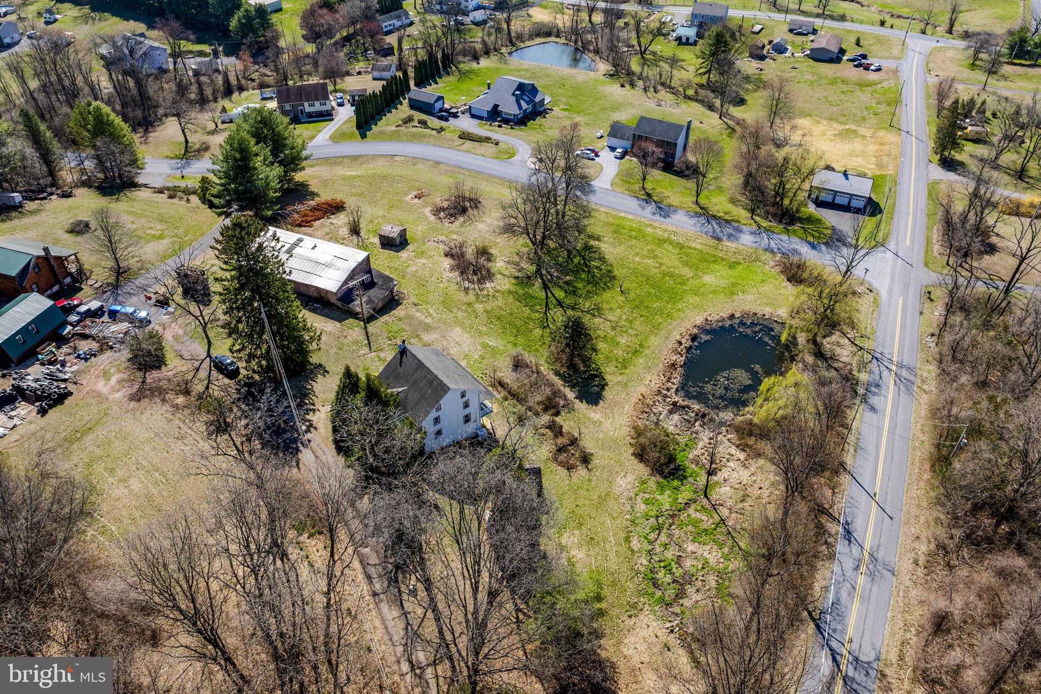 39 Gill Road Mohnton, PA 19540 - Photo 18 of 59 an aerial view of residential houses with outdoor space