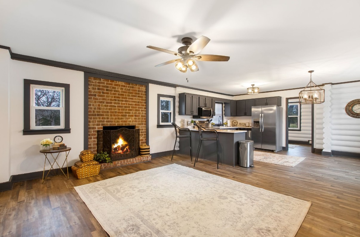 679 Alsup Mill Road Lebanon, TN 37090 - Photo 8 of 26 a living room with furniture and a fireplace