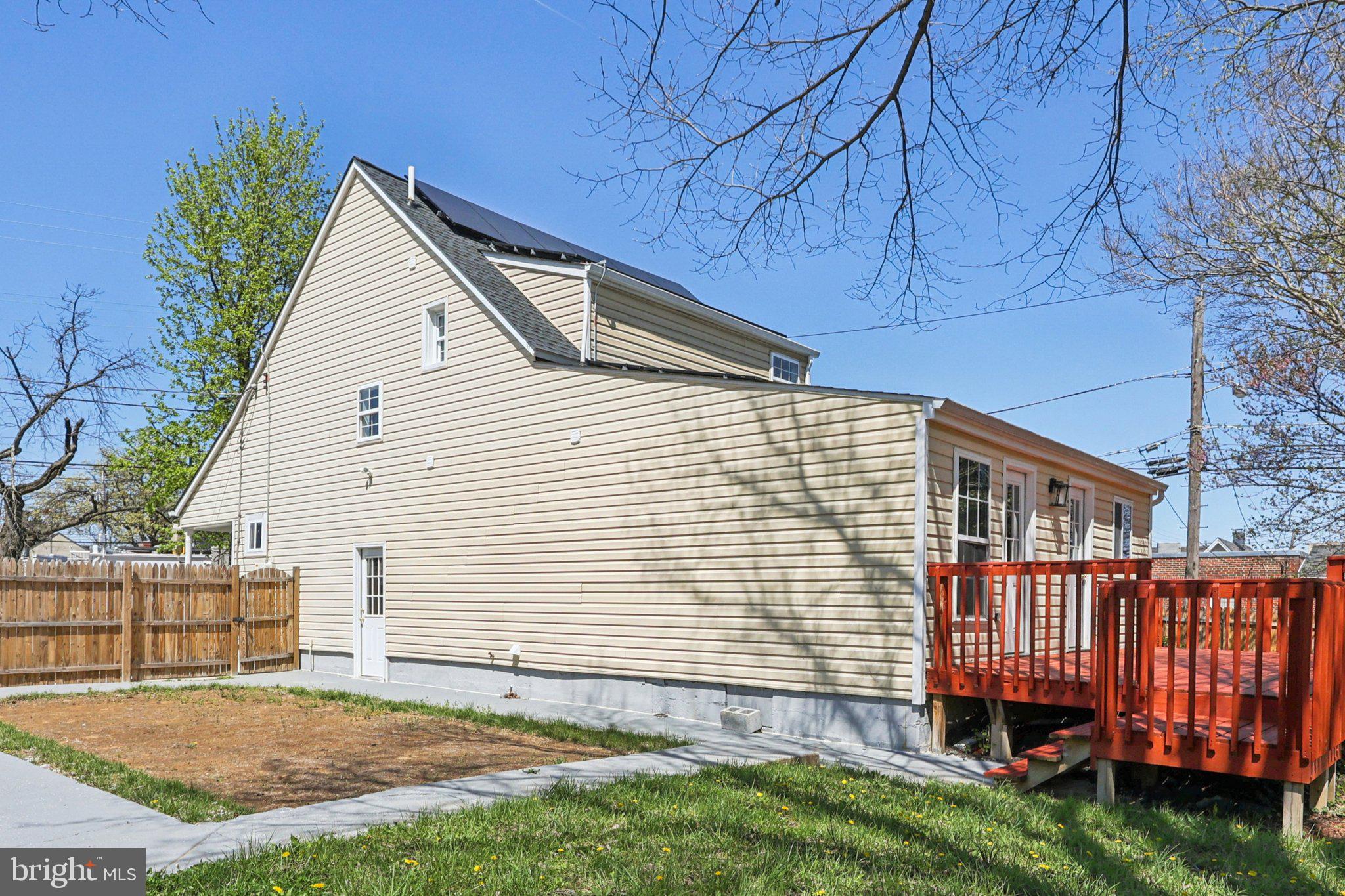 4357 Southern Avenue Southeast Capitol Heights, MD 20743 - Photo 75 of 84 a view of a house with a yard and deck