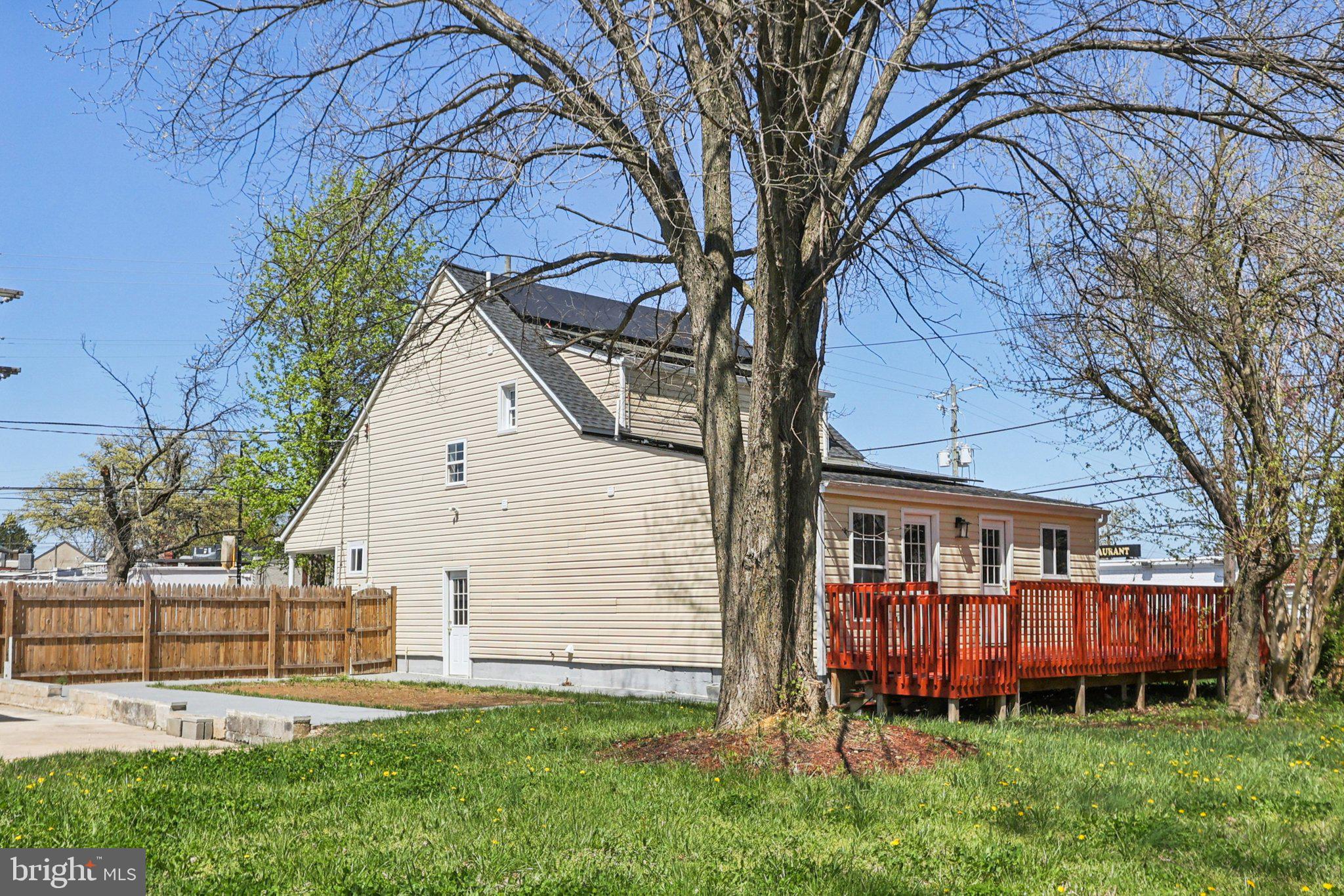4357 Southern Avenue Southeast Capitol Heights, MD 20743 - Photo 77 of 84 a view of a house with a yard and wooden fence