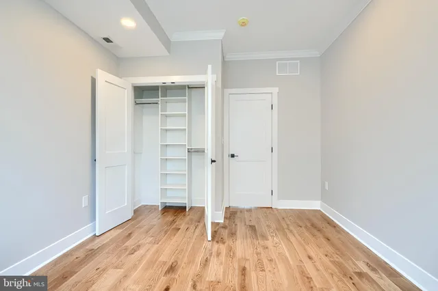 wooden floor in an empty room
