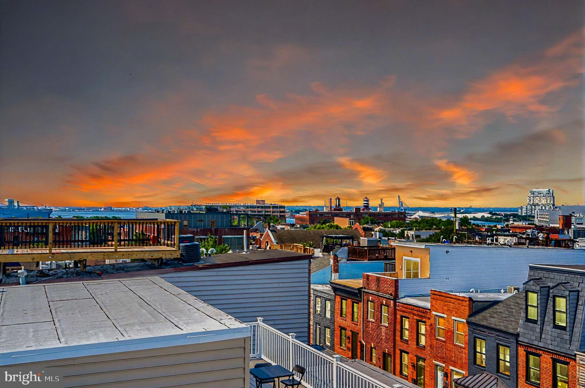 3029 Hudson Street Baltimore, MD 21224 - Photo 3 of 52 a view of a balcony with city view