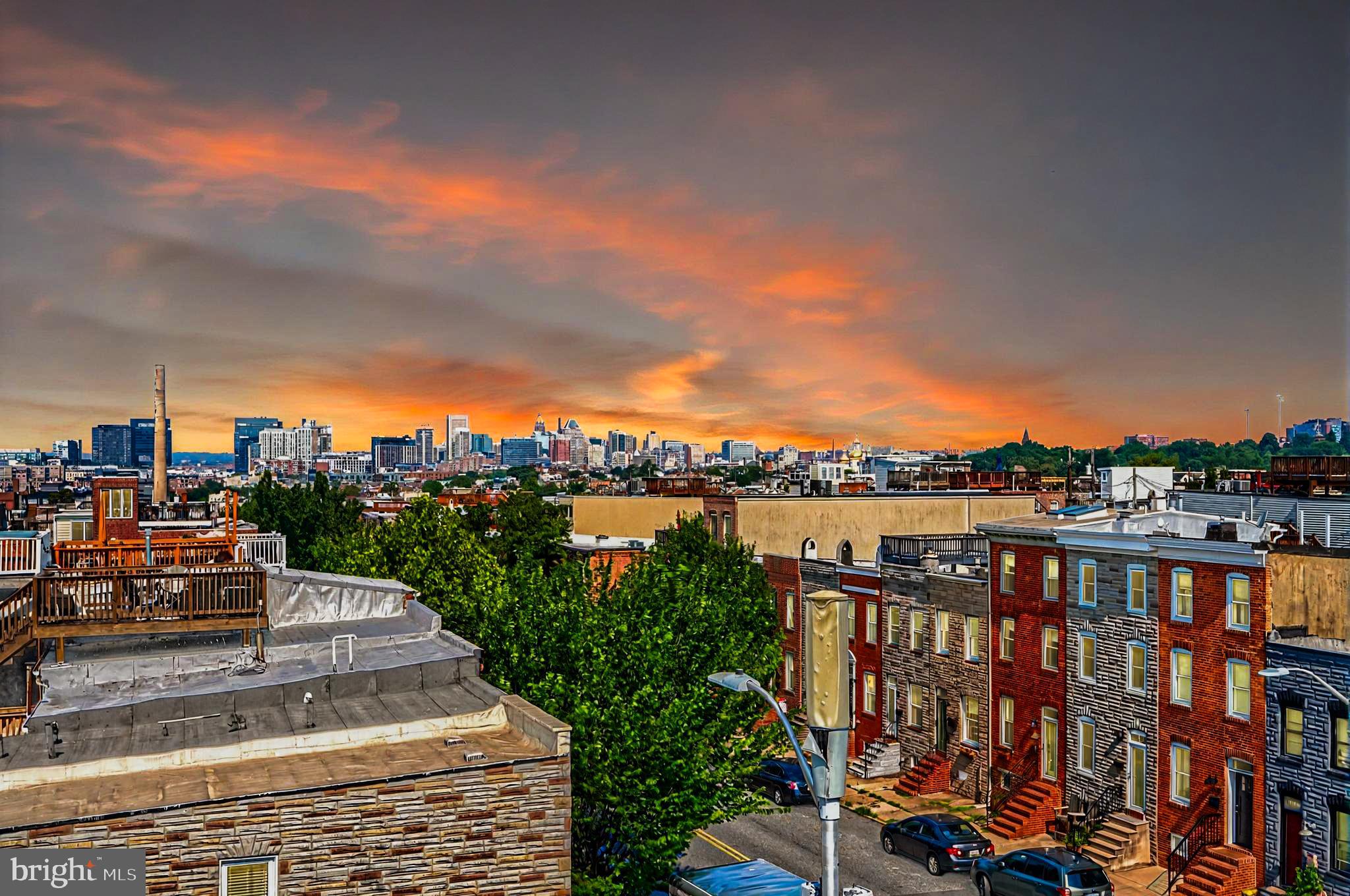 3029 Hudson Street Baltimore, MD 21224 - Photo 39 of 52 a view of a city and a lake view