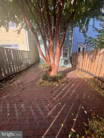 a view of a backyard of a house