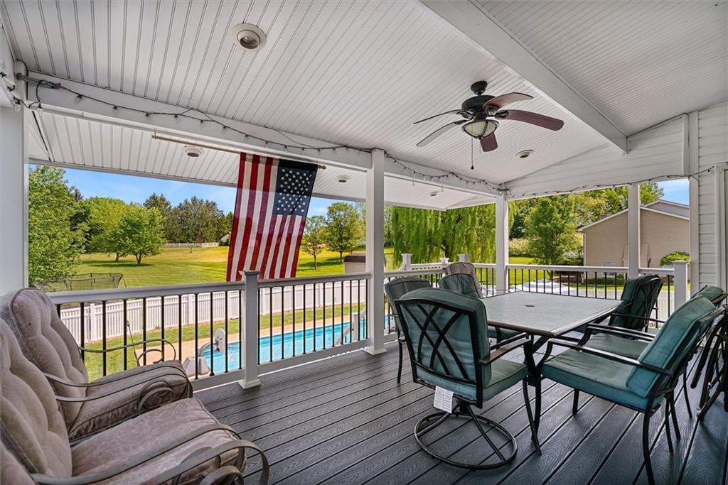 463 Myoma Road Mars, PA 16046 - Photo 25 of 35 a view of a dining room with furniture window and wooden floor
