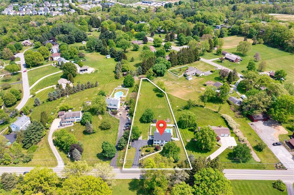 463 Myoma Road Mars, PA 16046 - Photo 33 of 35 an aerial view of residential houses with outdoor space