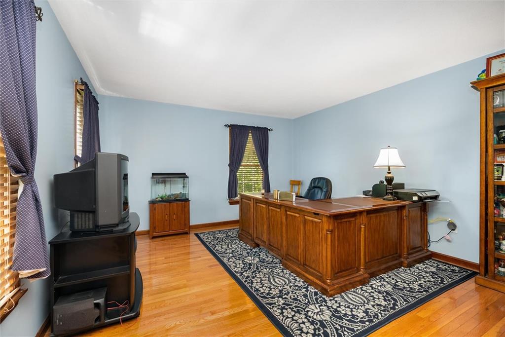 463 Myoma Road Mars, PA 16046 - Photo 8 of 35 a view of living room with furniture and flat screen tv