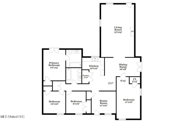 $1,680 | 6760 Camelot Road, Horn Lake, MS 38637
